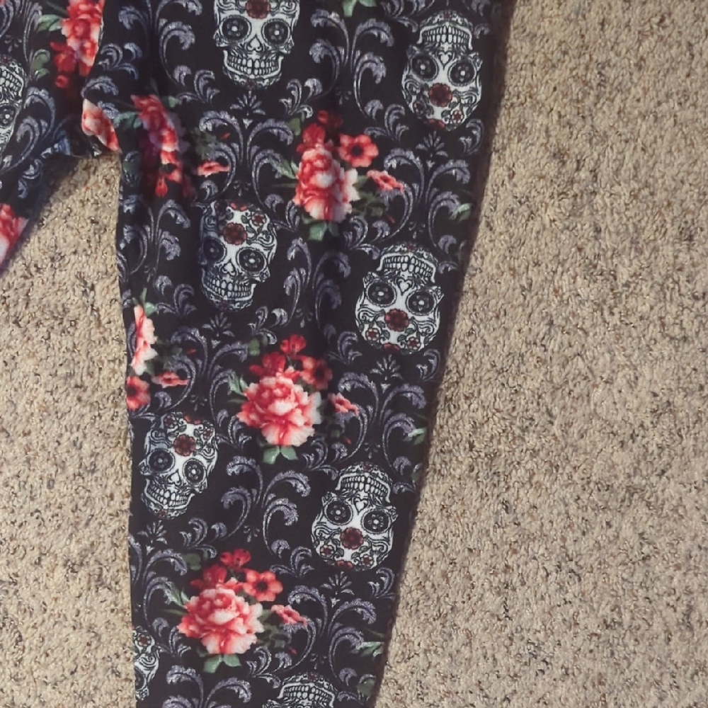 Terra & Sky Multicolor Floral Pants - Picture 5 of 15